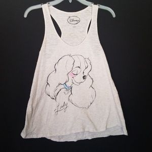 Disney Lady and the Tramp tank top